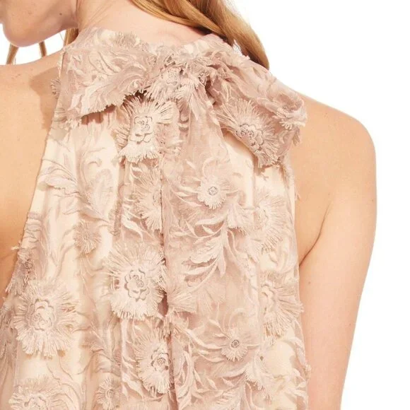 Eva Franco Henriette Halter Swing Mini Dress - Picture 3 of 6